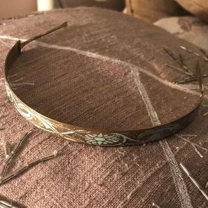 Anthropologie Gold Headband